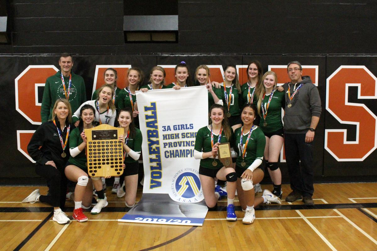 2019 3A Girls Volleyball Provincials Alberta Schools' Athletic
