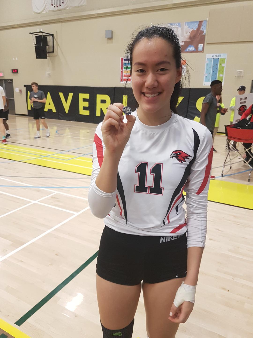 Sportsmanship Award Thursday - Michelle Deng Sportsmanship Award Thursday - Michelle Deng